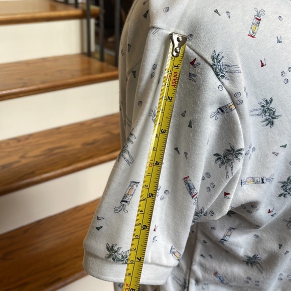 LARGE BONNIE EVANS 👚 POLO GOLF SHIRT WHITE WITH TOUCHES OF RED/YELLOW/GREY - Picture 6 of 12